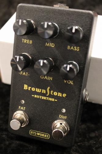 HTJ-WORKS Brown Stone Distortion 【ハイゲインディストーション】【担当イチオシ】【送料無料】