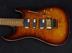 SCHECTER NV-3-22-AL Quilt Maple Top Tyger Eye Burst【オーダーモデル】_2