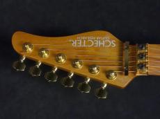 SCHECTER NV-3-22-AL Quilt Maple Top Tyger Eye Burst【オーダーモデル】_4