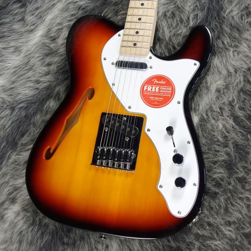 Squier Affinity Series Telecaster Thinline 3-Color Sunburst