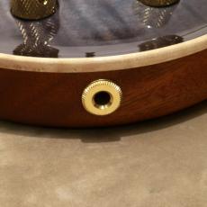 Valenti Guitars Nebula Carved, Violet Blue(dark burst)_9