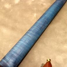 Valenti Guitars Nebula Carved, Violet Blue(dark burst)_10