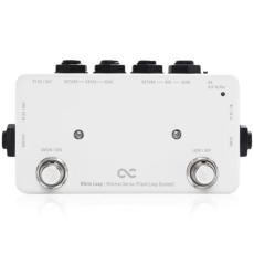 One Control Minimal Series White Loop with BJF Buffer 【AB反転2ループスイッチャー】【BJFバッファー】