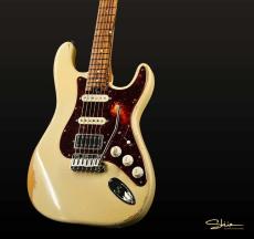 Shue Guitars New Classic S Time Machine 40 / Olympic White / 3.22kg