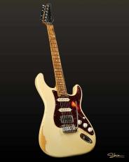Shue Guitars New Classic S Time Machine 40 / Olympic White / 3.22kg_3