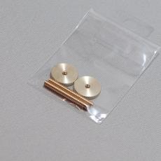 WALKiN'  インチ規格サムナット&ブリッジポスト(真鍮削り出し仕上げ)