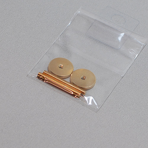 WALKiN' インチ規格サムナット&ブリッジポスト(ゴールドメッキ仕上げ)