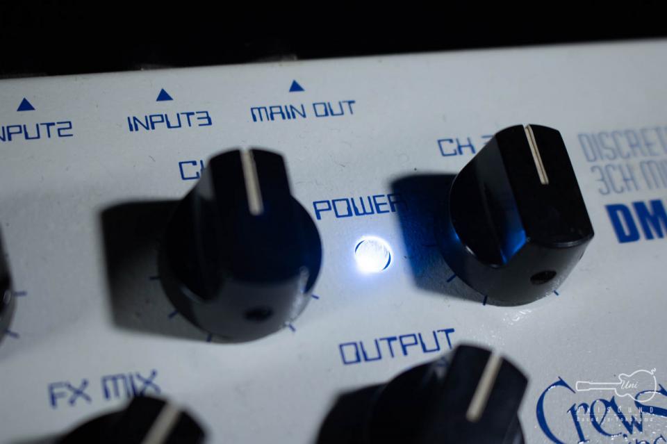 Crews Maniac Sound DMA-3 ミキサー フットミキサー】Crews maniac soundより楽器の持ち替えに便利な