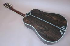 Martin D-50 Deluxe / Solid Bear claw Sitoka Spruce Top・Solid Brazilian Rosewood Side and Back・D-50 Style Tree of Life Inlay・Top Inlay Style Herringbone Pearl With Black / White/Black Fiber Inlay【With Origina_5