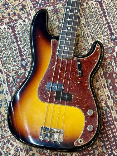 Fender Custom Shop 1966 Precision Bass Journeyman Relic - 3Tone Sunburst -【4.05kg】