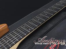 Saijo Guitars AKIRA WADA Model SAW-8C Set-Neck 2022 1P-H-Maho /Figured Maple w/Inner-Rod V.2 N-Mint "Custom Order"_9