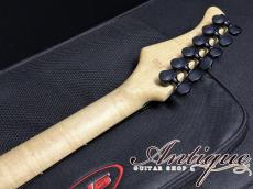 Saijo Guitars AKIRA WADA Model SAW-8C Set-Neck 2022 1P-H-Maho /Figured Maple w/Inner-Rod V.2 N-Mint "Custom Order"_10