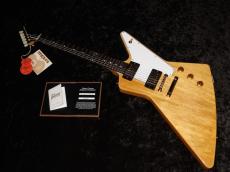 Gibson Custom Shop 1958 Korina Explorer Reissue "White Pickguard" VOS : Natural_3