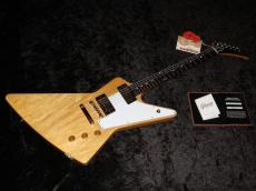 Gibson Custom Shop 1958 Korina Explorer Reissue "White Pickguard" VOS : Natural_6
