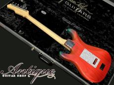 James Tyler Studio Elite Full-Option 2015 Trans Jim Burst /Quilt Maple /Swamp Ash Ribbed "Mystical Unique Color"_3