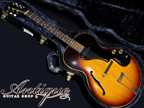 Gibson ES-120T 1962 Sunburst /Regular Neck w/Jacaranda FB & Bridge Hi-Originality Pats w/HC "Vintage Tone"