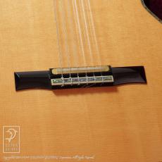 Sand Guitar Custom Nylon Strings Abalone Trim Mahogany_11