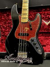 Fender Custom Shop 2022 Collection Time Machine 1968 Jazz Bass Aged Black Journeyman Relic w/HW-PU 4.16kg "Dead Stock"_2