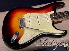 Fender Stratocaster 1961年製 Sunburst /Black Jacaranda & Wild Figured Maple "Hi-Originality & Killer Sound"_4
