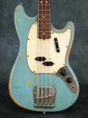 Fender 1966 Mustang Bass Blue "Fender Decal Only"