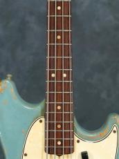 Fender 1966 Mustang Bass Blue "Fender Decal Only"_5