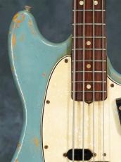 Fender 1966 Mustang Bass Blue "Fender Decal Only"_6
