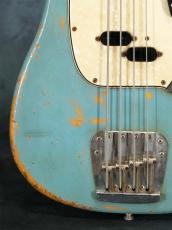 Fender 1966 Mustang Bass Blue "Fender Decal Only"_8