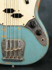 Fender 1966 Mustang Bass Blue "Fender Decal Only"_9