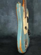 Fender 1966 Mustang Bass Blue "Fender Decal Only"_16