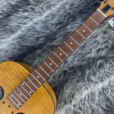 Dobro Hound Dog Deluxe Round Neck Vintage Brown_2