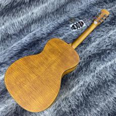 Dobro Hound Dog Deluxe Round Neck Vintage Brown_9