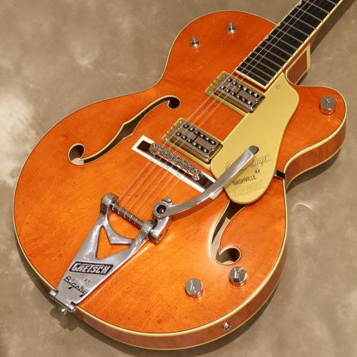 Gretsch G6120T-BSSMK Brian Setzer Signature Nashville Hollow Body '59 "Smoke" with Bigsby, Smoke Orange