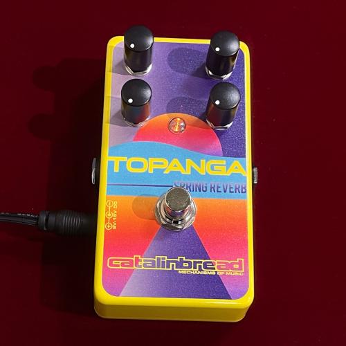 catalinbread Topanga YELLOW 【山野楽器限定カラー】【Fender 6G15リバーブユニットを再現】