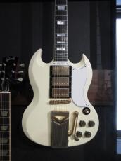 Gibson Custom Shop 60th Anniversary 1961 SG Custom VOS Polaris White
