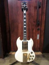 Gibson Custom Shop 60th Anniversary 1961 SG Custom VOS Polaris White_2
