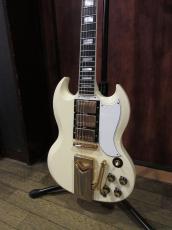 Gibson Custom Shop 60th Anniversary 1961 SG Custom VOS Polaris White_5