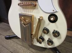 Gibson Custom Shop 60th Anniversary 1961 SG Custom VOS Polaris White_6