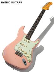 Fender Custom Shop 30th Anniversary Limited Custom Built 1960 Stratocaster Heavy Relic Aged Shell Pink  2017_7