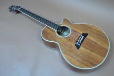 Takamine PTU-108KN / Hawaiian Koa Top・Hawaiian Koa Side and Back・Cutaway ・Mahogany Neck・Rosewood Fingerboard and Bridge・Diamond Inlay・With CT-4BII Pre-AMP 【With Soft Case】  2004年製