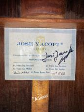 Jose Yacopi [ホセ・ヤコピ] 松・ローズウッド　1990年製(#513)_7