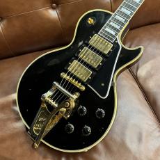 Gibson Murphy Lab 1957 Les Paul Custom 3-Pickup w/Bigsby Light Aged Ebony #742406【4.38kg】_4