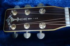 Cat's Eyes CE-2500 / Torch Inlay・U.S.A Grover 102G Peg・Solid Ezo Spruce Top・Solid Jacaranda Side and Back・ D-45 Style Abalone Trim and Rosette・Under Finish Pick guard 【With Original Case】  1975年製_2