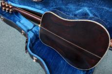 Cat's Eyes CE-2500 / Torch Inlay・U.S.A Grover 102G Peg・Solid Ezo Spruce Top・Solid Jacaranda Side and Back・ D-45 Style Abalone Trim and Rosette・Under Finish Pick guard 【With Original Case】  1975年製_4