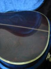 Cat's Eyes CE-2500 / Torch Inlay・U.S.A Grover 102G Peg・Solid Ezo Spruce Top・Solid Jacaranda Side and Back・ D-45 Style Abalone Trim and Rosette・Under Finish Pick guard 【With Original Case】  1975年製_14