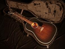 Gibson J-45 "Snake Skin Top" Cobra Burst CUSTOM SHOP【限定ショップオーダーモデル 激シブのコブラバーストカラー! ジャキ鳴りが堪らない1オーナー品の極上モノです! 】解説試奏動画ご覧下さい。_3