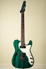 FREEDOM CUSTOM GUITAR RESEARCH C.S. TE Pepper Semi Hollow -Green Transparent- [2.90kg]_2