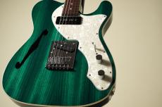FREEDOM CUSTOM GUITAR RESEARCH C.S. TE Pepper Semi Hollow -Green Transparent- [2.90kg]_7