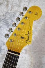 Fender Custom Shop Limited Edition 1963 Stratocaster Heavy Relic Aged Fiesta Red #CZ576062 【3.56kg/極上漆黒指板】_4