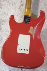 Fender Custom Shop Limited Edition 1963 Stratocaster Heavy Relic Aged Fiesta Red #CZ576062 【3.56kg/極上漆黒指板】_10
