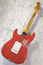 Fender Custom Shop Limited Edition 1963 Stratocaster Heavy Relic Aged Fiesta Red #CZ576062 【3.56kg/極上漆黒指板】_11